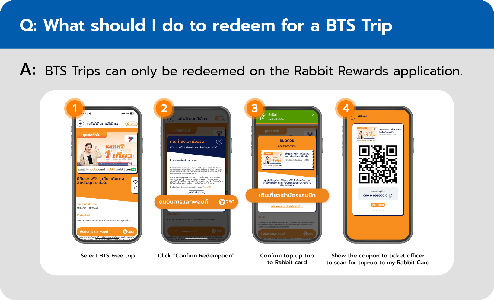 Where can I top up for free trip?